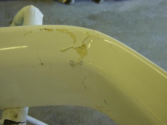 H tech member DVC2008 Type r wing damage