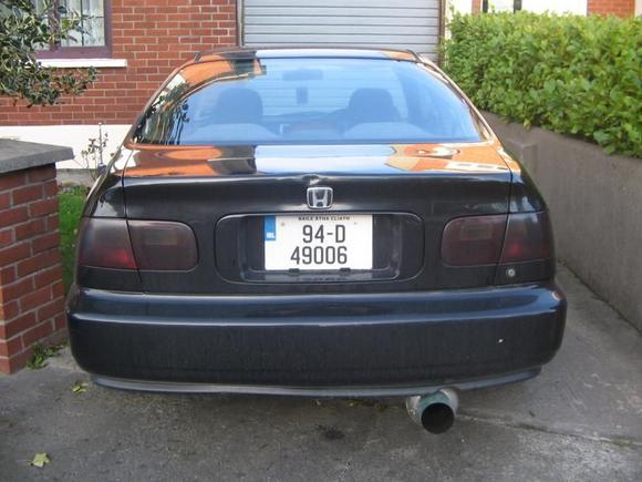 rear view