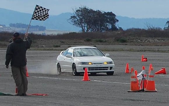 got the nerve to take the new paint out to autox