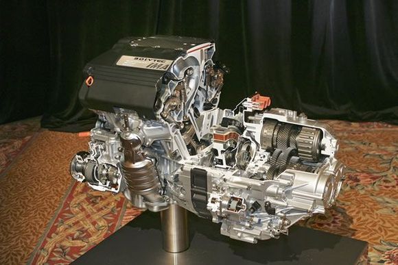 Accord Hybrid engne cutaway