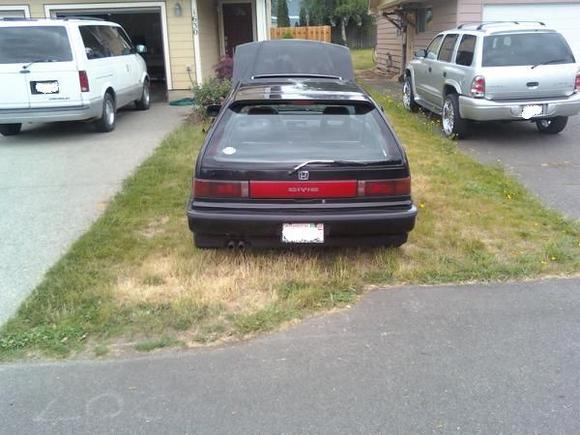 rear