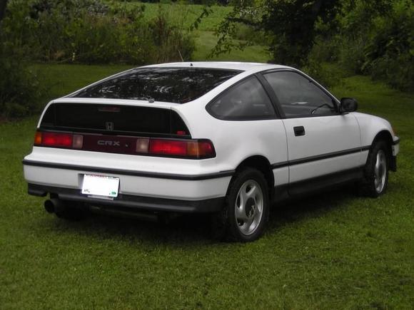 CRX si greddy ss exhaust