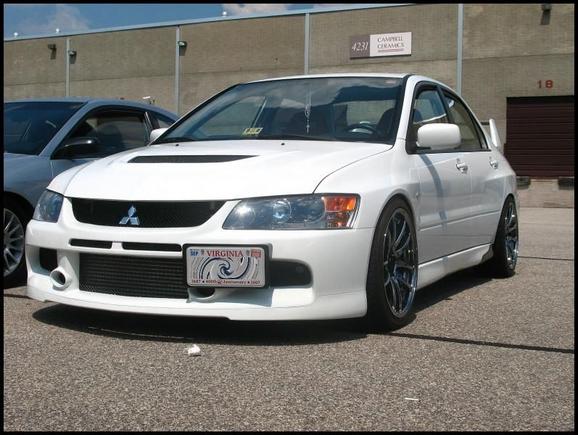 An Evo from a meet in Summer of 08