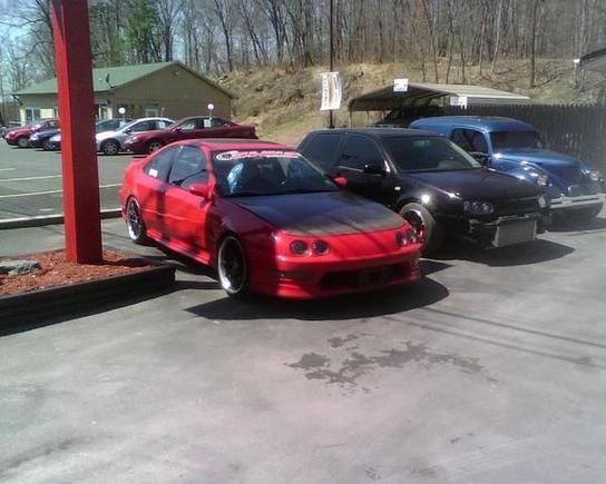 At the shop