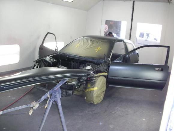 currently in paint shop