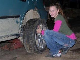 Broke down in amish country and had to argue with some poor little amish dude that he wouldn't rot in hell for letting a lady change her own tire.