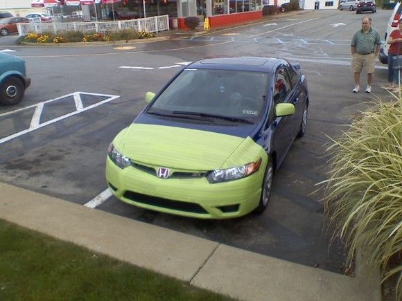 3m painters tape...1,600 miles and no marks :)