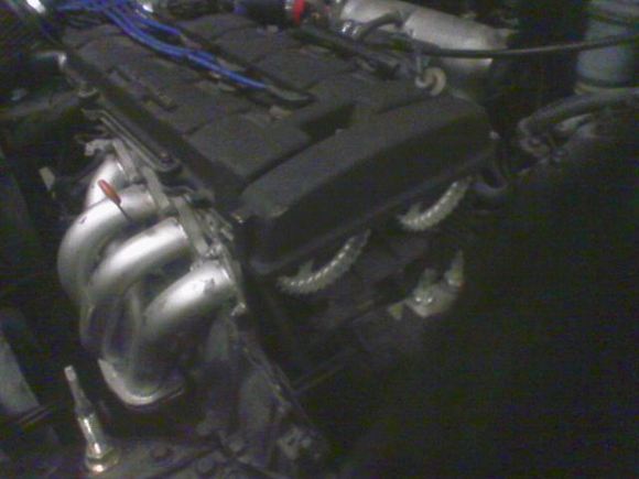 Old ls motor in eg wit gsr tranny pulled hard!