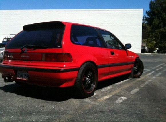 First Civic.. 1991 DX with a D16Z6 Swap. Had ZC and power windows.