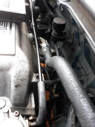Just one hose attachment for this solenoid