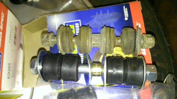 New Vs old sway bar links