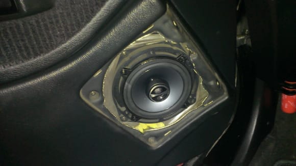 Front speakers.  They were missing