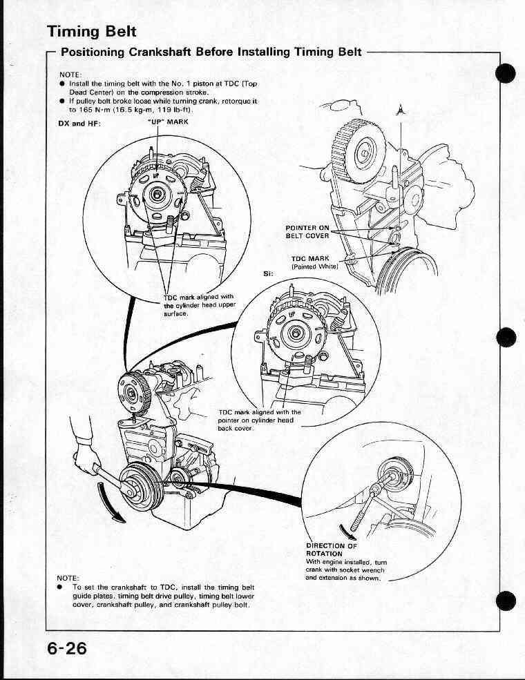 Set perfect timing HondaTech Honda Forum Discussion