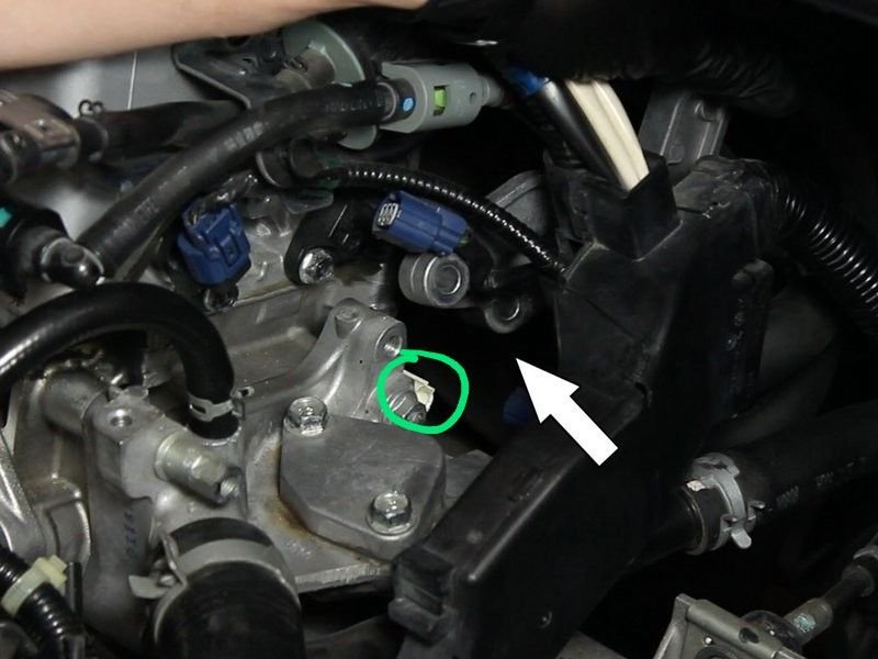 Location of Engine Coolant Temperature Sensor? HondaTech Honda