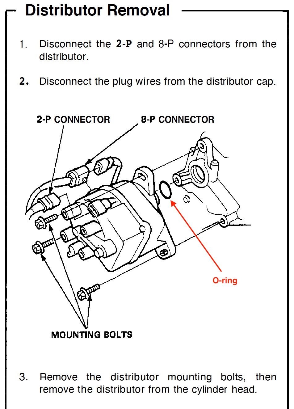 Civic EG distributor leaks HondaTech Honda Forum Discussion