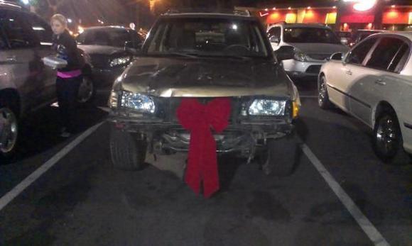showing a little Christmas spirit