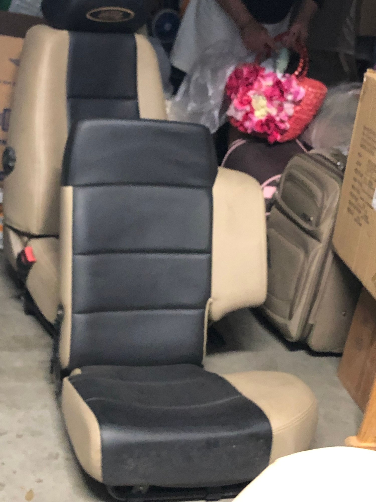 Interior/Upholstery - Land Rover Logo Embroidered front seats plus rear - Used - All Years Land Rover All Models - Ojai, CA 93023, United States