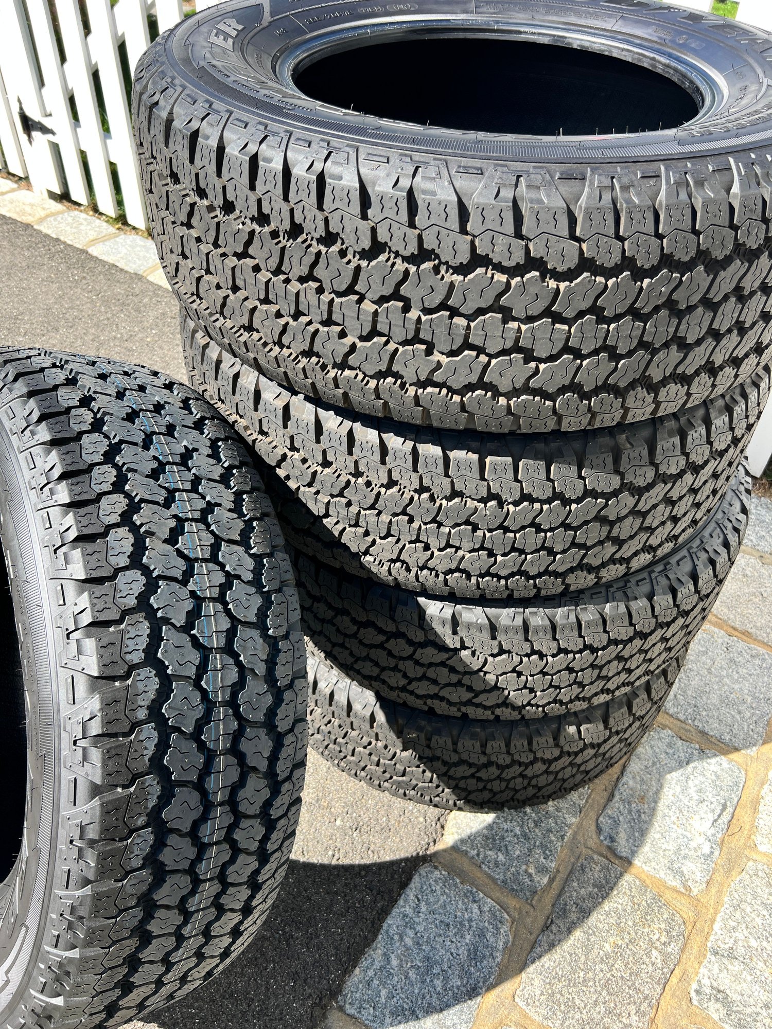 Wheels and Tires/Axles - 2023 Defender 255/70/R18 AT Adventure GY Wranglers - delivery miles only (5) - New - 2020 to 2023 Land Rover Defender 110 - Norwalk, CT 06855, United States