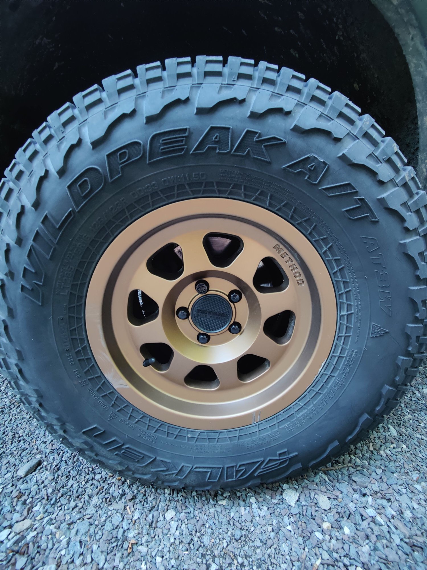 Wheels and Tires/Axles - (5) 16x8 Methods Bronze with 285/75/16 Wildpeak AT3s - Used - 2001 to 2004 Land Rover Discovery - New Hope, PA 18938, United States