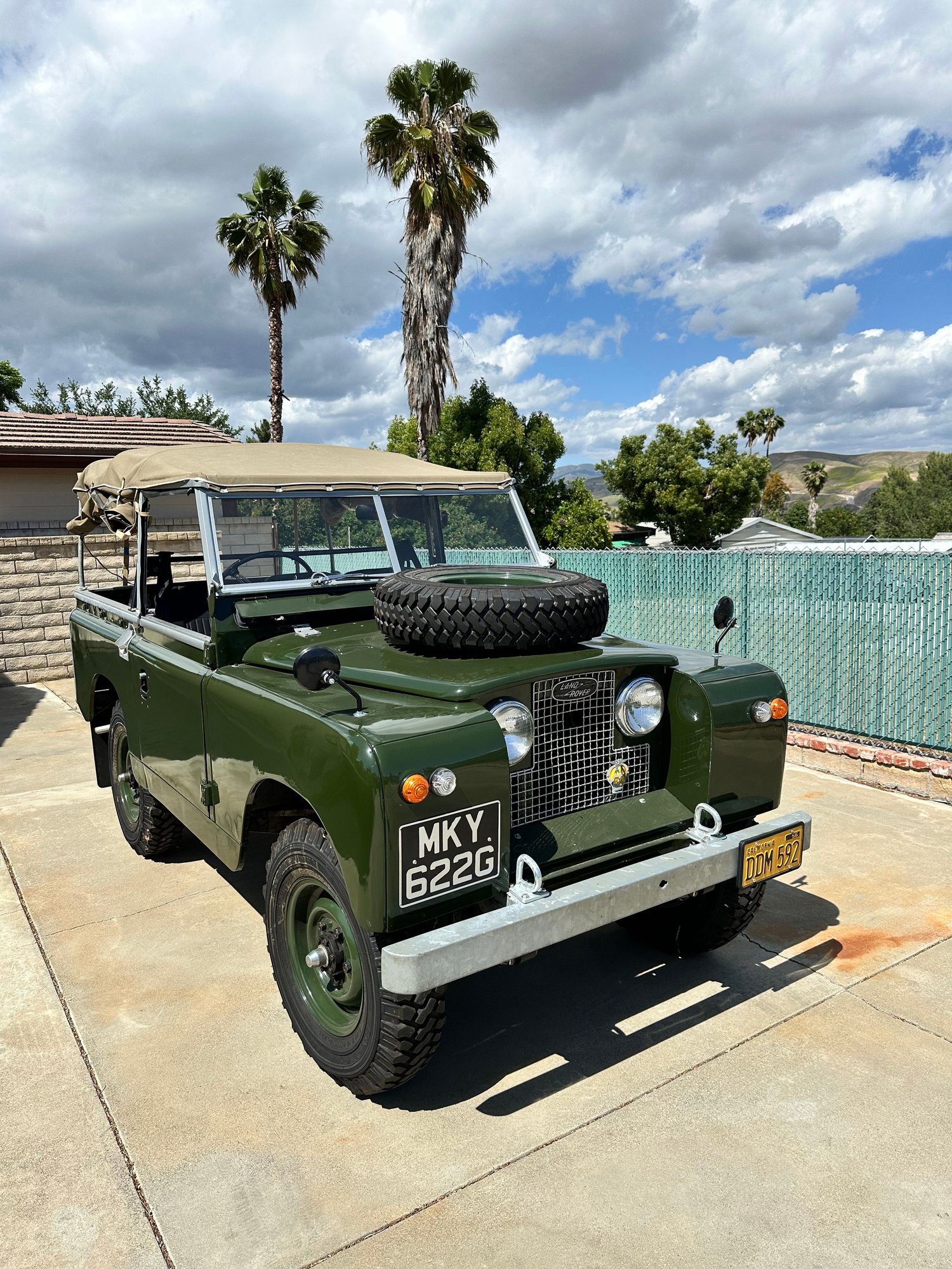 1960 Land Rover Land Rover - 1960 Series 2 Land Rover for sale - Used - VIN 141101998 - 1,043 Miles - 4 cyl - 4WD - Manual - Convertible - Other - Castaic, CA 91384, United States