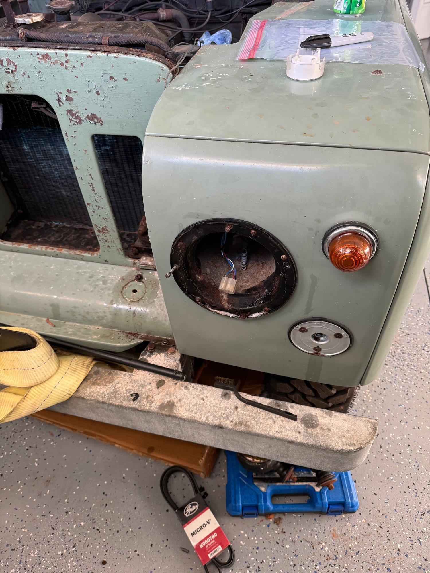 1969 Land Rover Land Rover - 1969 Series IIa Project - Used - VIN 244-35874-f - Chapel Hill, NC 27253, United States