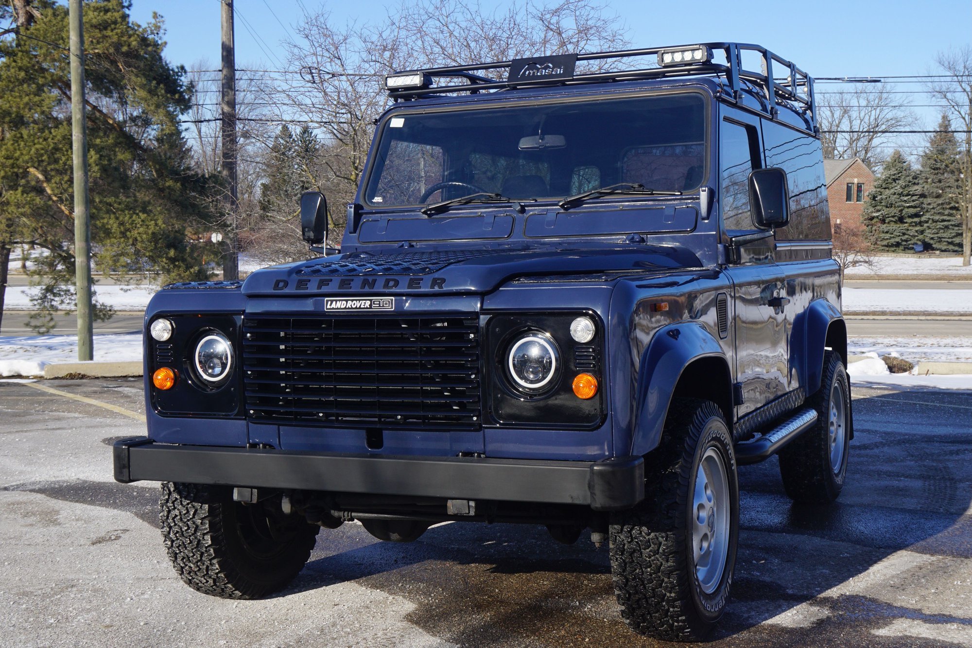 1989 Land Rover Range Rover - 1989 Right Hand Drive Defender 90 Turbo Diesel - Used - VIN SALLDVAB7FA376782 - 157,600 Miles - 4 cyl - 4WD - Manual - SUV - Blue - Ann Arbor, MI 48103, United States