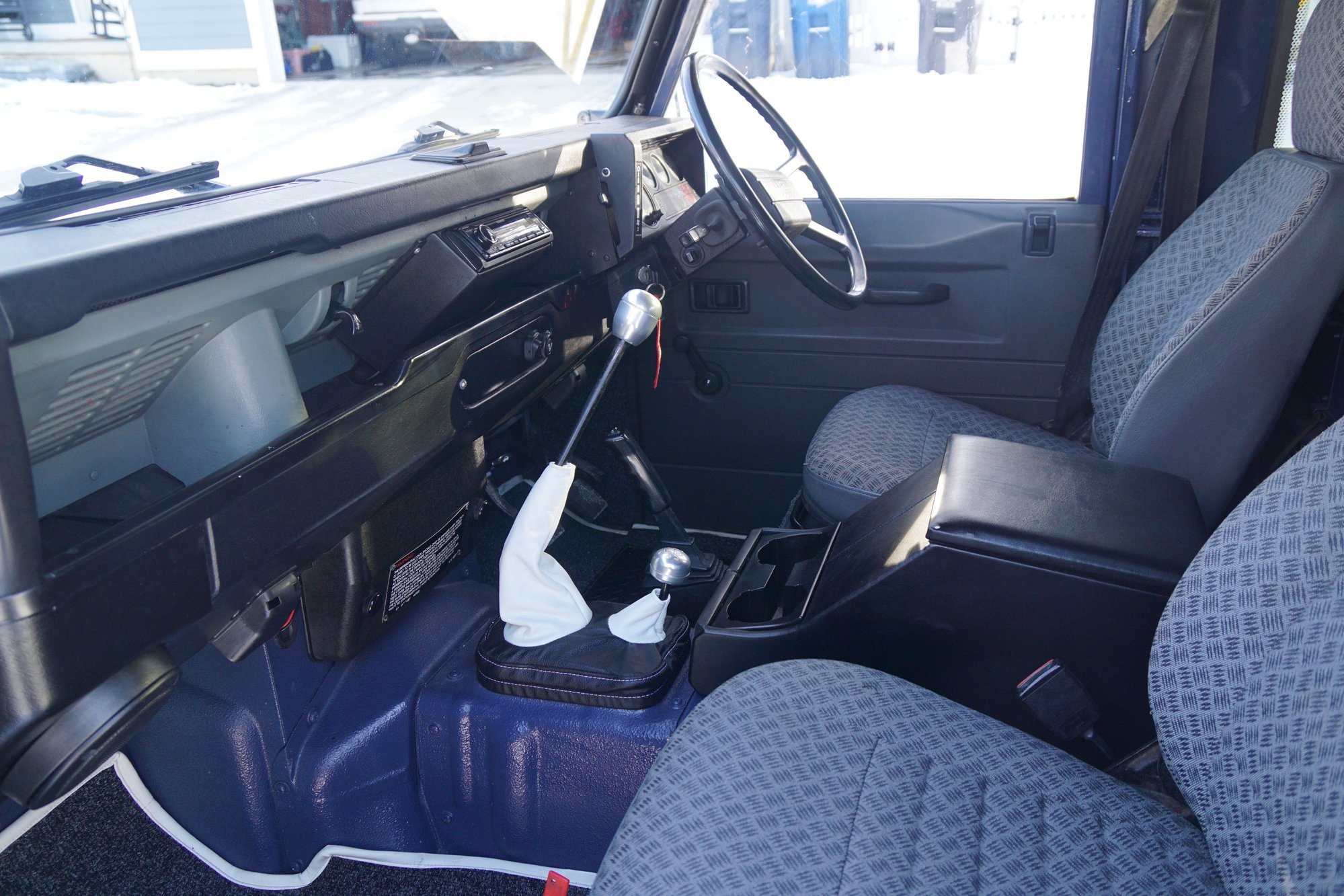 1989 Land Rover Range Rover - 1989 Right Hand Drive Defender 90 Turbo Diesel - Used - VIN SALLDVAB7FA376782 - 157,600 Miles - 4 cyl - 4WD - Manual - SUV - Blue - Ann Arbor, MI 48103, United States