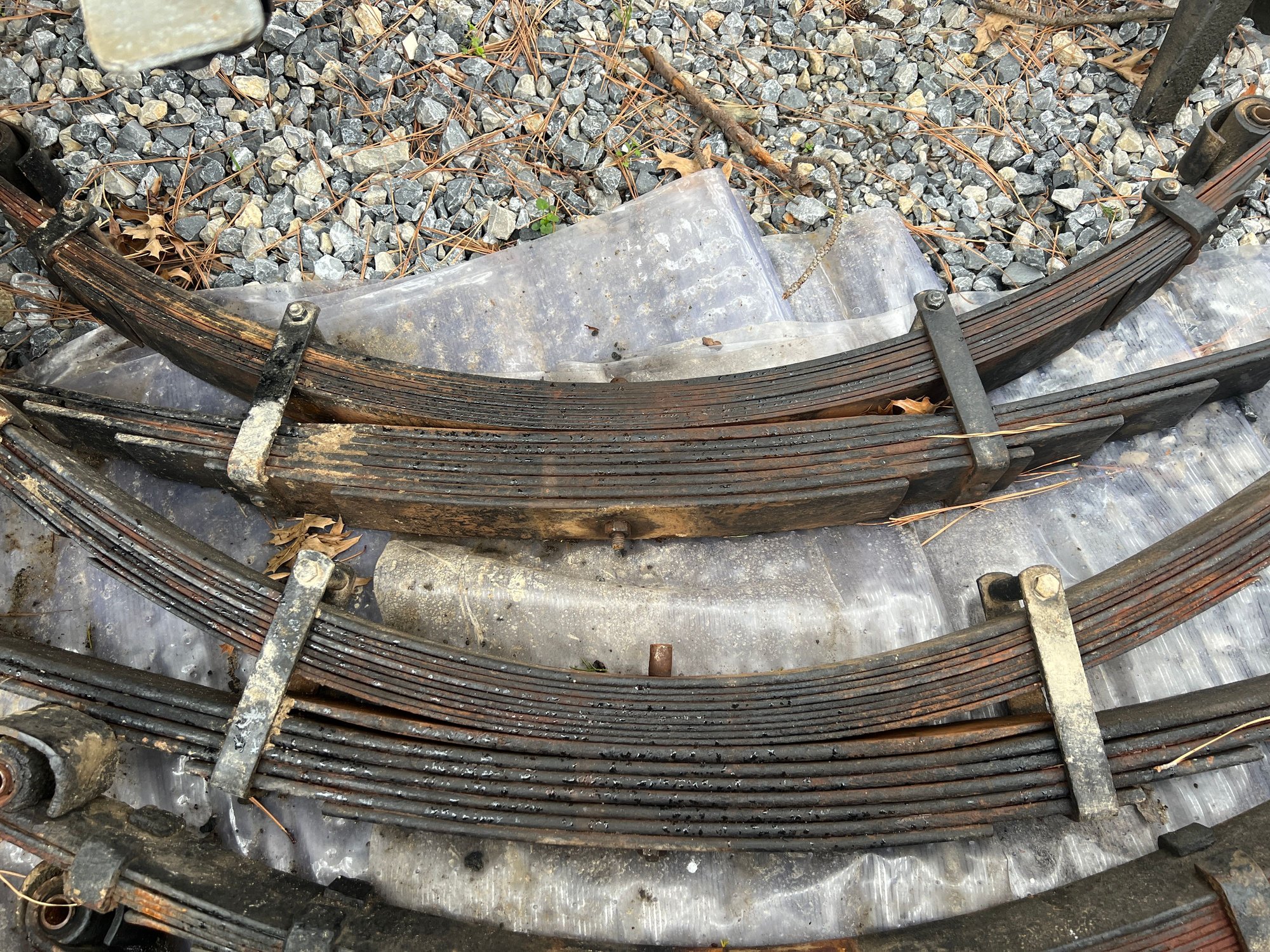 Steering/Suspension - Set of Front & Rear Series IIa 109 1 ton leaf springs - Used - 1965 to 1971 Land Rover All Models - Cambridge, MD 21613, United States