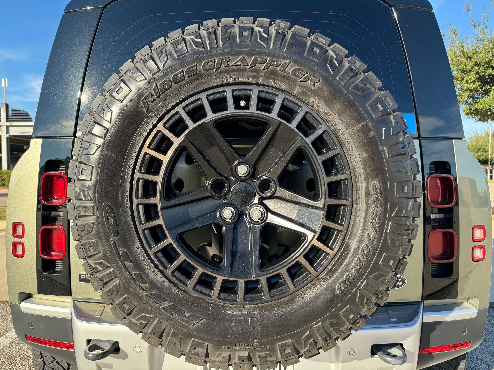 Wheels and Tires/Axles - 18 inch rim/tire nitto ridge grappler 265/70/R18 Redbourne Alston 18" - Used - 2020 to 0  All Models - Houston, TX 77025, United States