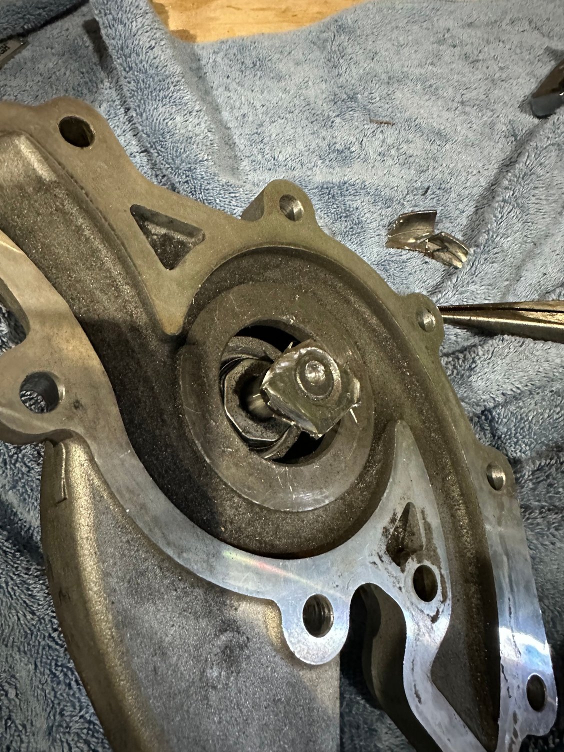 Impeller cut off