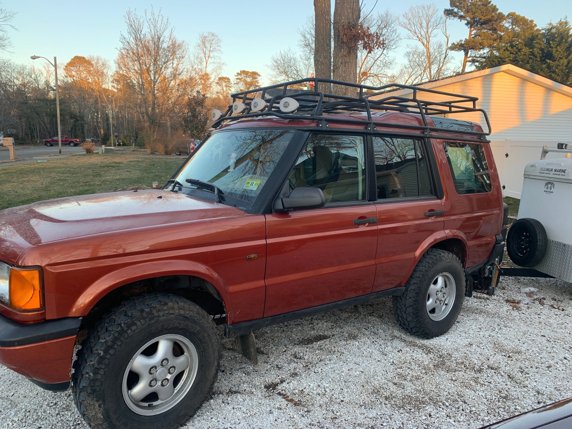 1999 Land Rover Discovery - 1999 Land Rover Discovery II - Great Engine and Accesories - Used - VIN SALTY1245xa226012 - 131,535 Miles - 8 cyl - 4WD - Automatic - SUV - Orange - Marmora, NJ 08223, United States