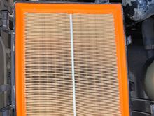 Air filter looks ok - darkness is probably just an optical illusion created by the gills 