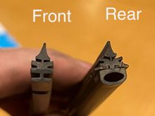 Rear wiper rubber serves as it’s own washer jet. 
