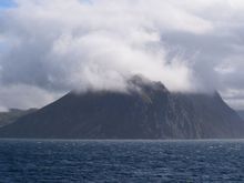 Entering the Aleutian Islands