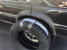 And my new tires 