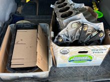 Used the ultrasonic cleaner and pressure washer at work to get the caked grime off. 