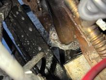 Y pipe to manifold (other side looks similar)