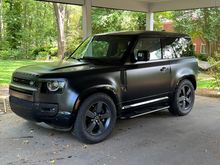 Heres mine. Black with PPF wrap.