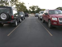 Bad parking on my part...