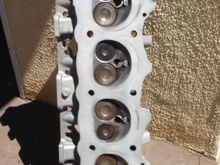 Stock cylinder head.