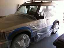 Painting fender flares 005
