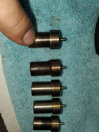 Old nozzles 