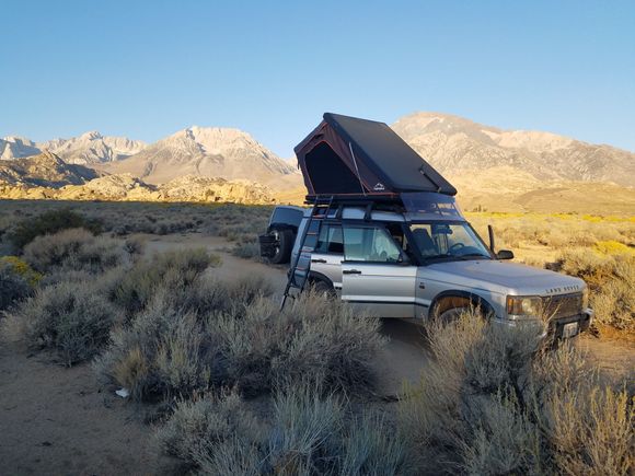 Early morning in the East Sierra Nevada. 