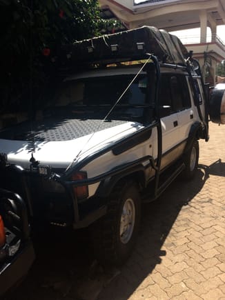 This is my car in Kenya