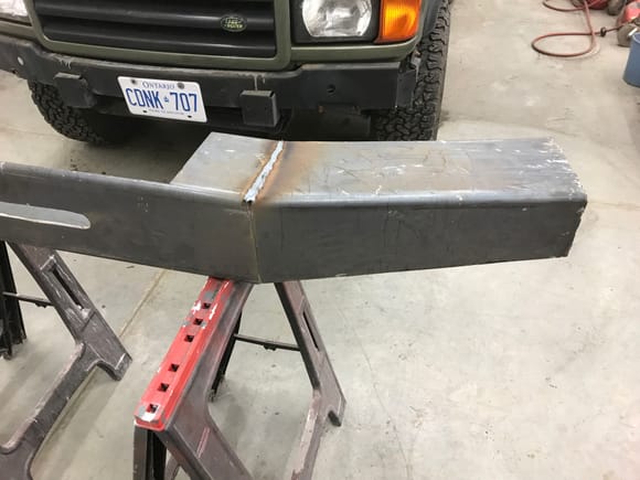 Got a little more done on the bumper 
