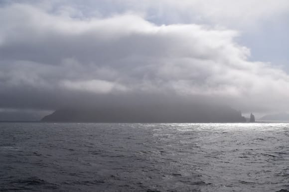 Entering the Aleutian Islands