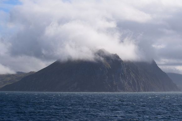 Entering the Aleutian Islands