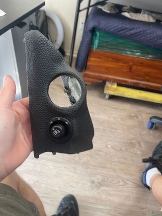 Wrapped in black vinyl as close to oem that I could find
