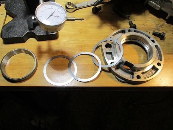 shimming. Had to do this 4 times to get it just right....I think...