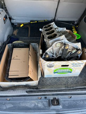 Used the ultrasonic cleaner and pressure washer at work to get the caked grime off. 